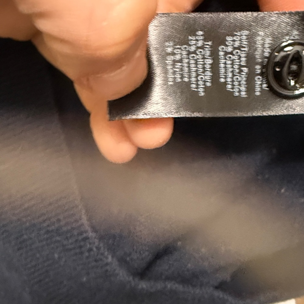 Rag & Bone Men's Dark Blue Polo sweater Shirt - Picture 5 of 5